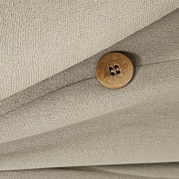 Designer, 80s, luxury, 90s, blazer, armani, tan, jacket, office, business, party - Picture 9 of 9